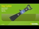 Hay cutter - Heuschneidegerät Typ TF 2000 M, geschl. Schwert