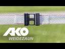 AKO Bandverbinder Litzclip 12,5mm, Edelstahl, 5 Stück