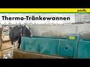 Thermo-Tränkwanne Mod. 6543 Länge 4.3 m, Maxiflow-Schwimmerventil