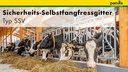 Sicherheits-Selbstfangfressgitter SSV 1/1, 1 Platz, 1 m