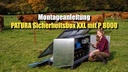 P8000, mit Sicherheitsbox XXL, Solarmodul 480 W und 4 x 200 Ah