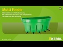 Kälbertränkewanne Multi Feeder 5 Abteilen, m.Sauger Big Softy