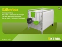 Kälberbox klein Mod. 2017 130 x 85 cm