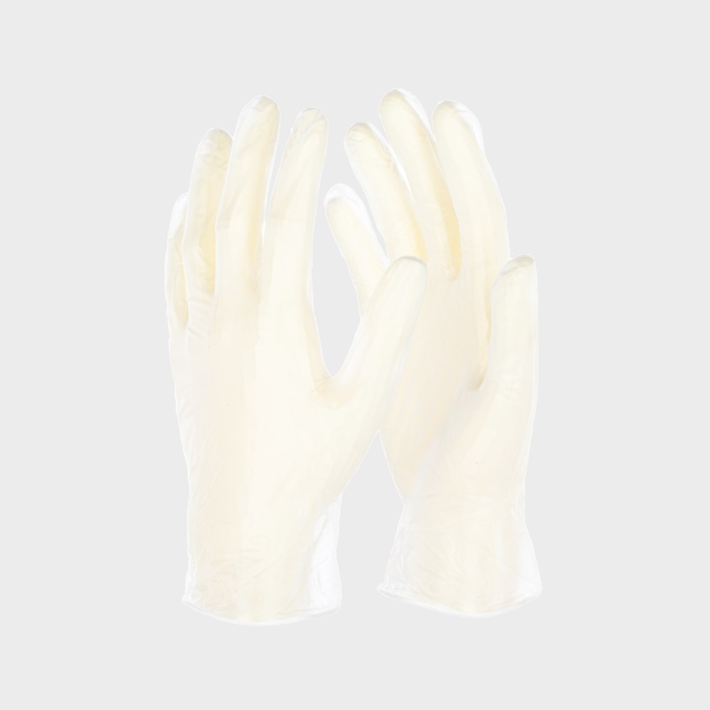 100x Einmalhandschuhe Vinyl 5,6 mil