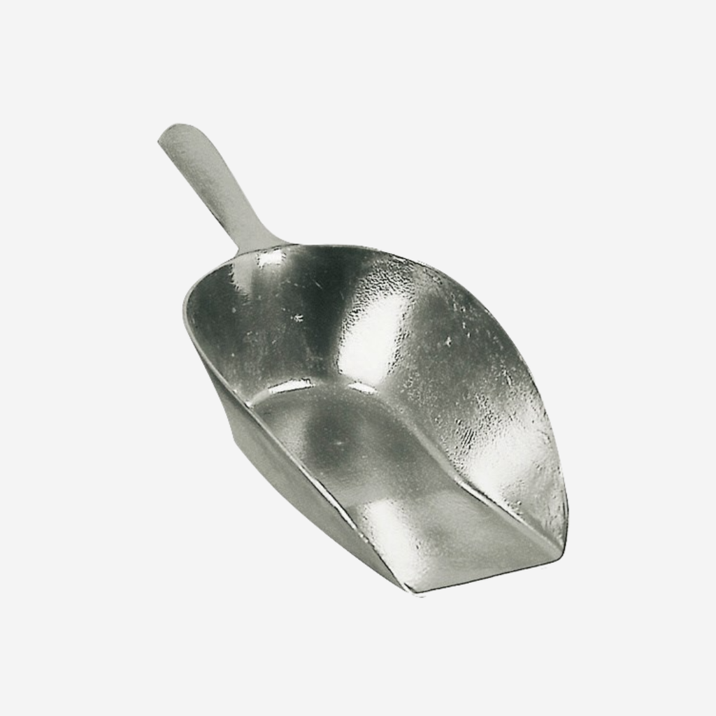 Abwiegeschaufel Aluminium, eckig