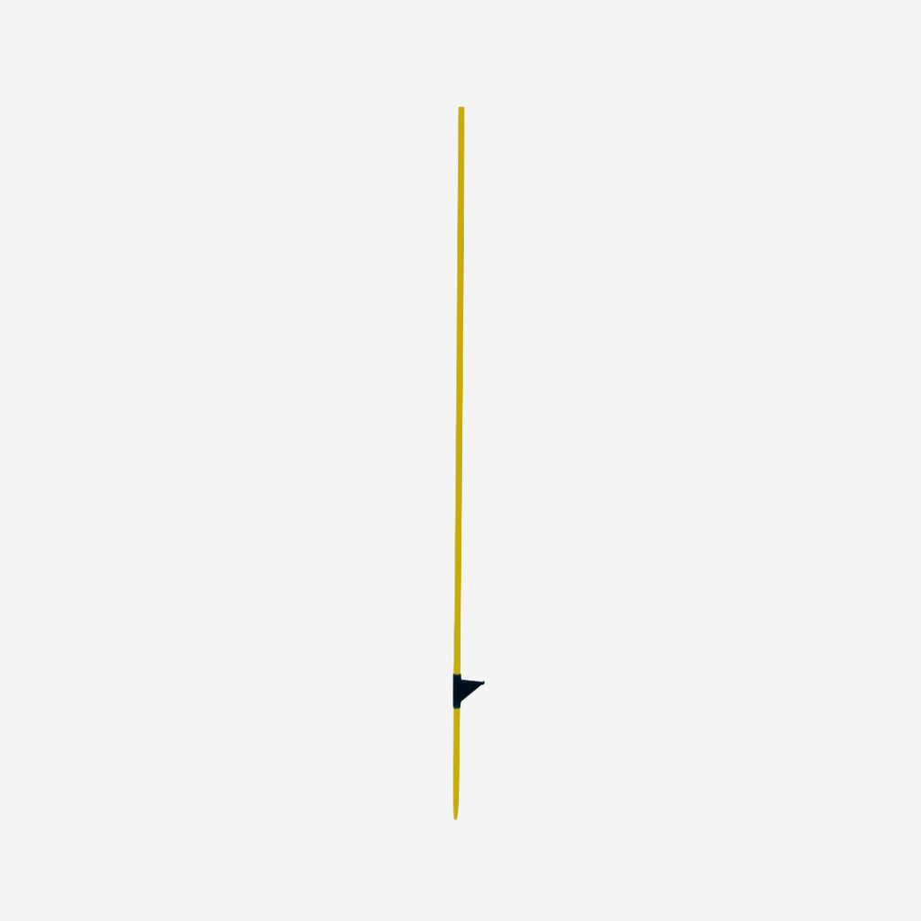 10x Rund-Fiberglaspfahl
