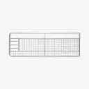 Weidetor mit Gitter