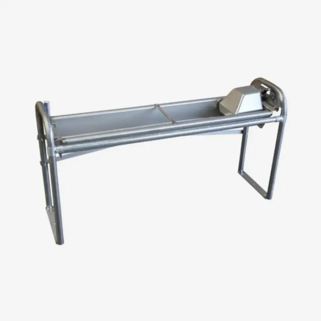 Flachschwenk-Trog 1,5 m - Inhalt 55 l für Bodenmontage, Wanne und