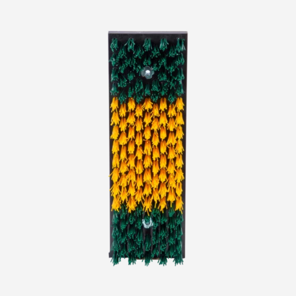 Bürste (1 Stück) 45 x 15 cm, zu Kälberbürste mit Schutzkorb, gefedert