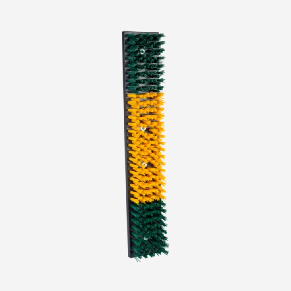 Bürste (1 Stück) 90 x 15 cm, zu Bullenbürste mit Schutzkorb, gefedert