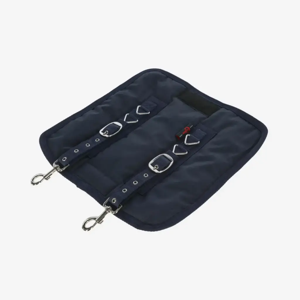 Brusterweiterung navy, für Outdoor-Pferdedecken