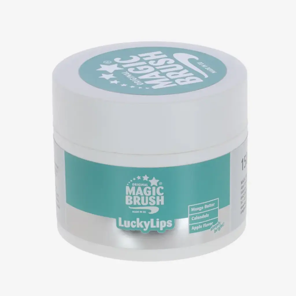 MagicBrush Lucky Lips, Lippenbalsam, für Pferde, Apfel, 150 ml