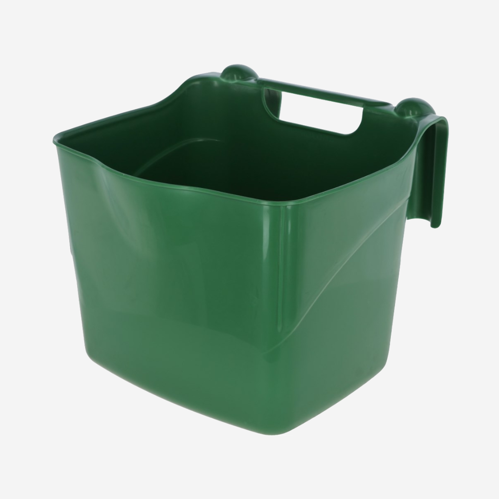 Futtertrog zum Einhängen, grün HangOn, ca 22ltr.