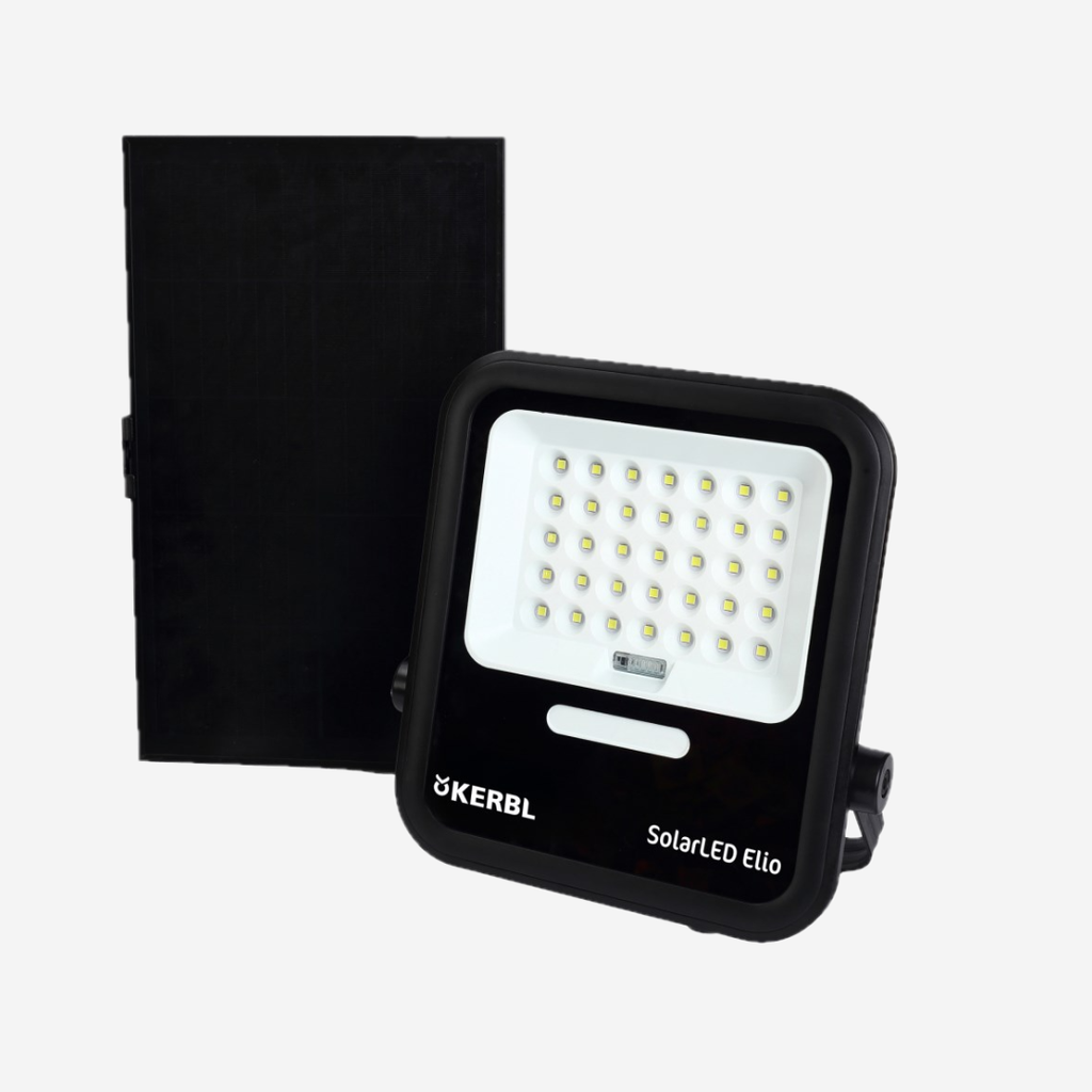 SolarLED Elio, LED-Außenstrahler  mit externem Solarmodul