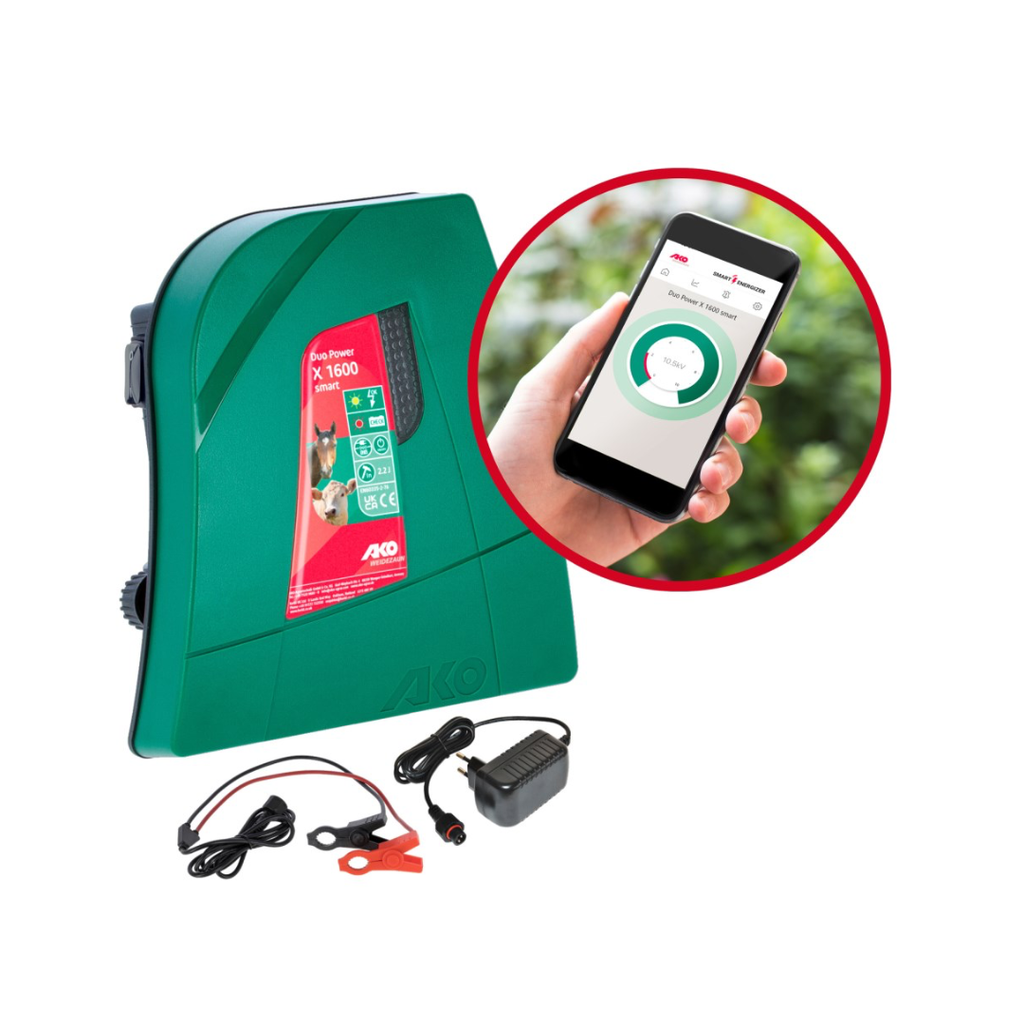 AKO Duo Power X1600 smart 12 Volt Weidezaungerät