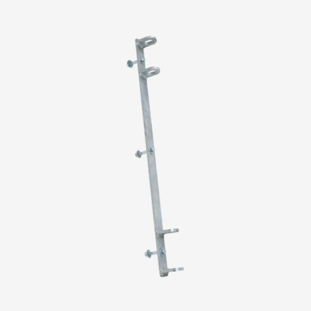 Anschraubleiste, Raster 57 cm Länge 70 cm mit angeschweißten Laschen