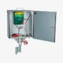 P3800 mit Sicherheitsbox, Erdstab, Super-Vlies-Akku 100 Ah und Solarmodul