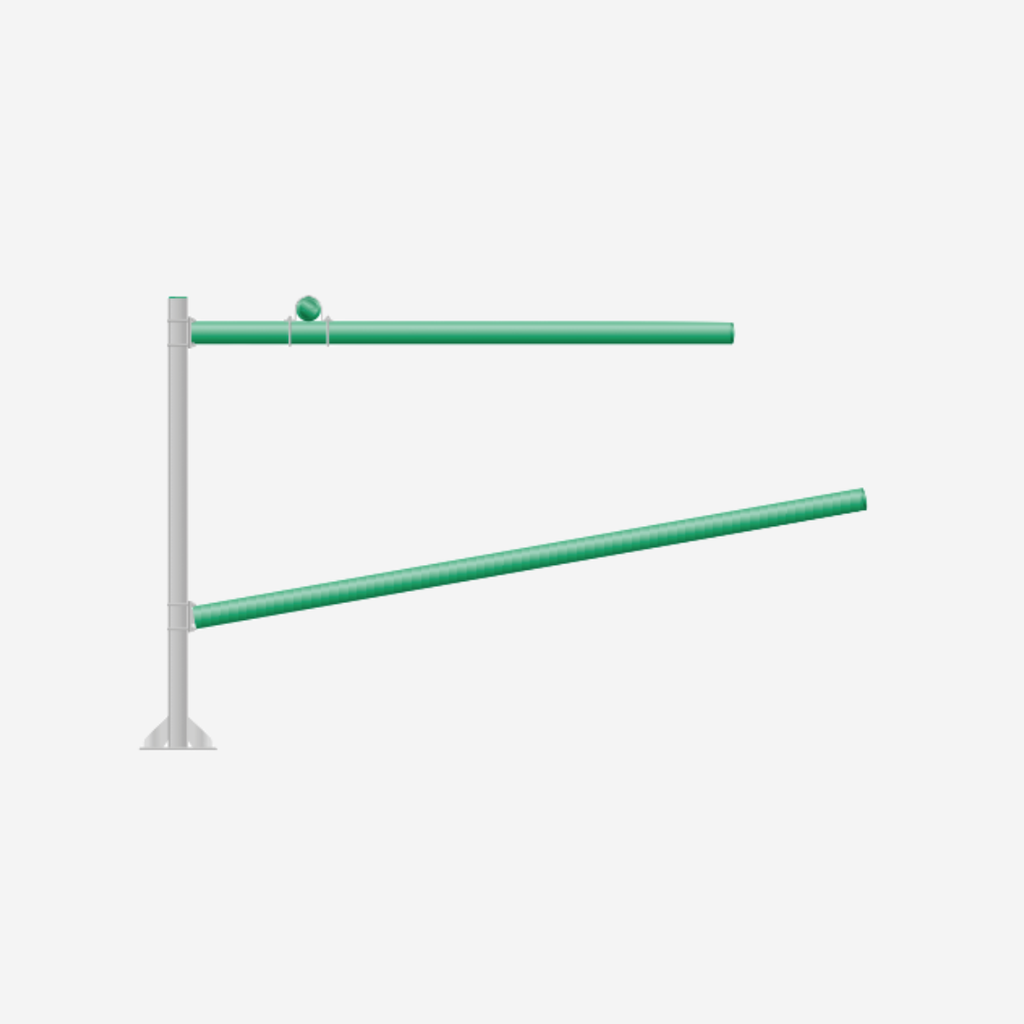 Flex Stall Einzelr. - Aufdübeln - 1550mm