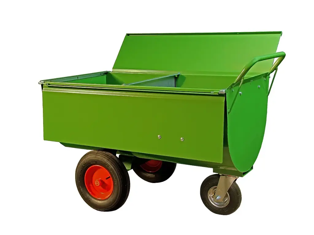 Futterwagen 400 Liter pulverbeschichtet