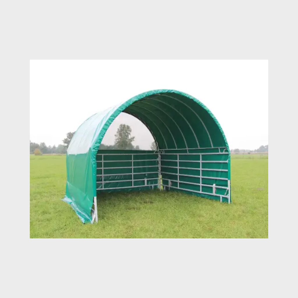 Rundbogen-Weidezelt 3,6x3,6x3,25