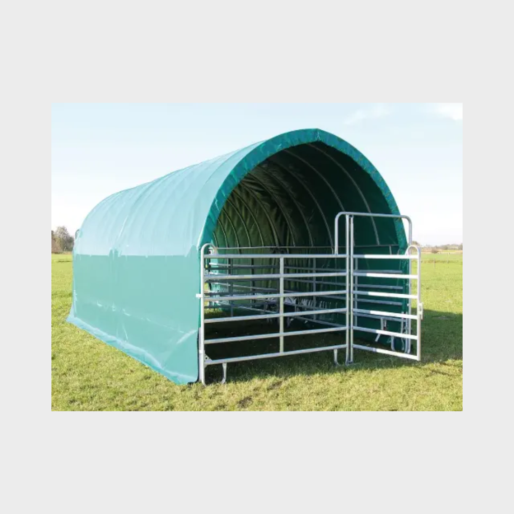 Rundbogen-Weidezelt, komplett