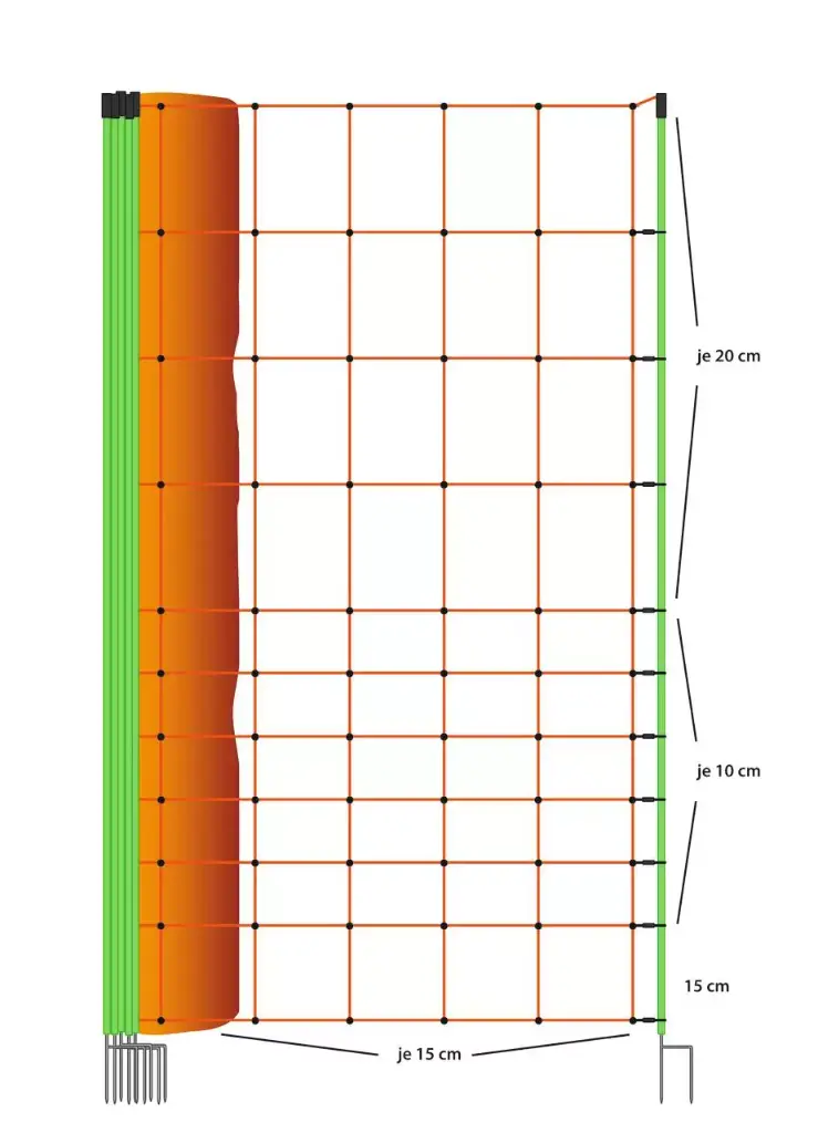GÖ Euro Wolfsnetz 1,20m, 50m