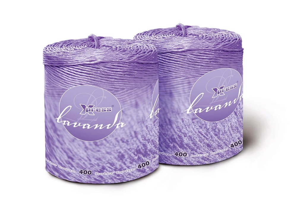 2x Bindegarn/Erntegarn Premium lavanda® - lila