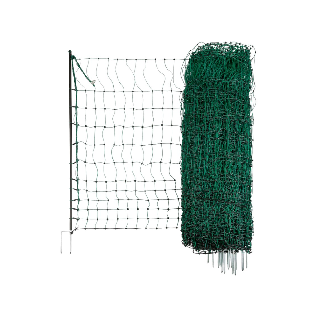 Geflügelnetz PoultryNet, grün, Höhe: 106 cm, elektrifizierbar,