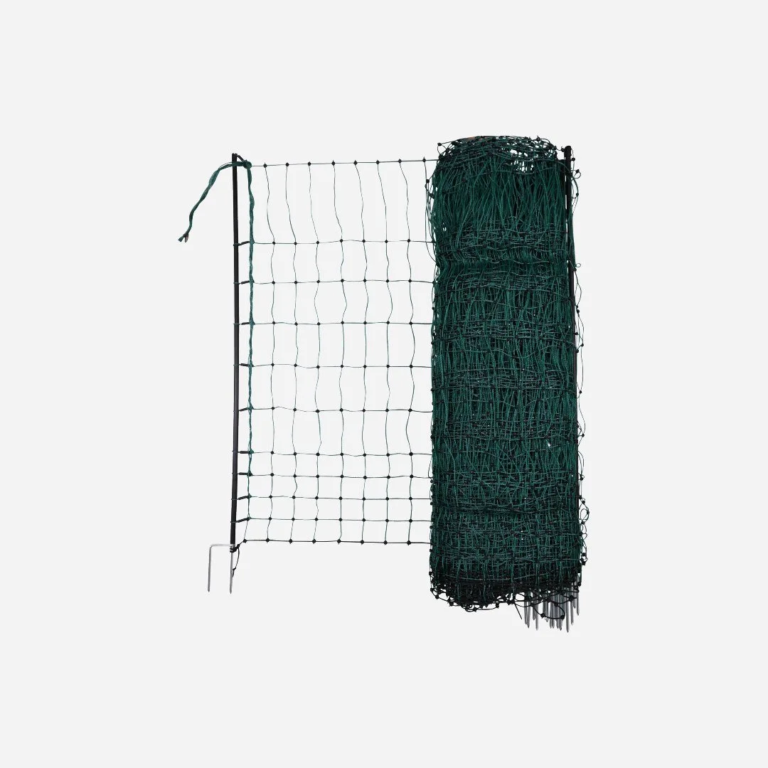 Geflügelnetz PoultryNet, grün, Höhe: 106 cm, elektrifizierbar,