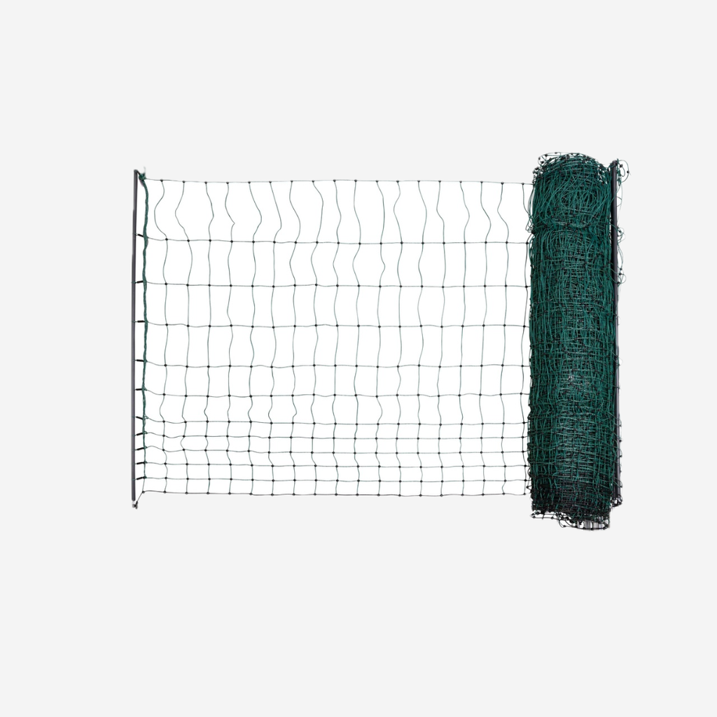 Geflügelnetz Premium, Doppelspitze, elektrifizierbar