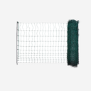 Geflügelnetz Premium, grün,50m 122cm, Doppelspitze, elektrif.