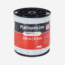 Weidezaunseil PlatinumLine weiß/blau