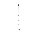 10x Rund-Fiberglaspfahl mit Isolatoren