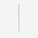 10x Rund-Fiberglaspfahl ohne Isolatoren