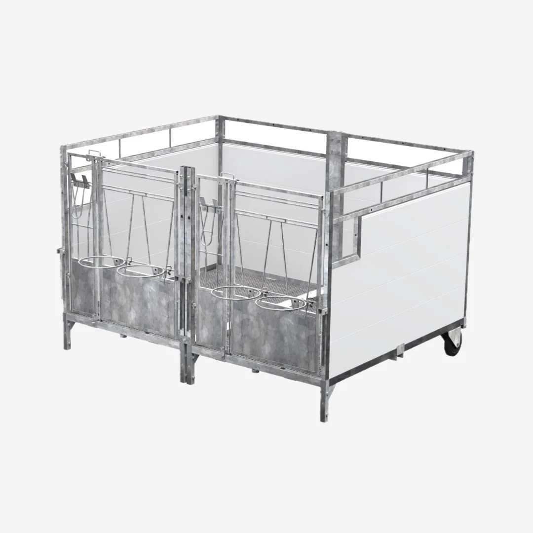 Doppelkälberbox