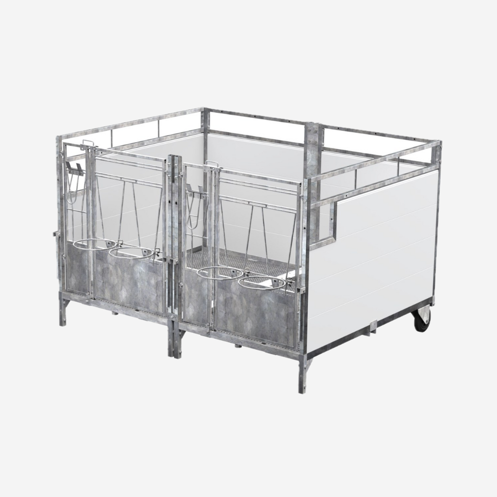 Doppelkälberbox