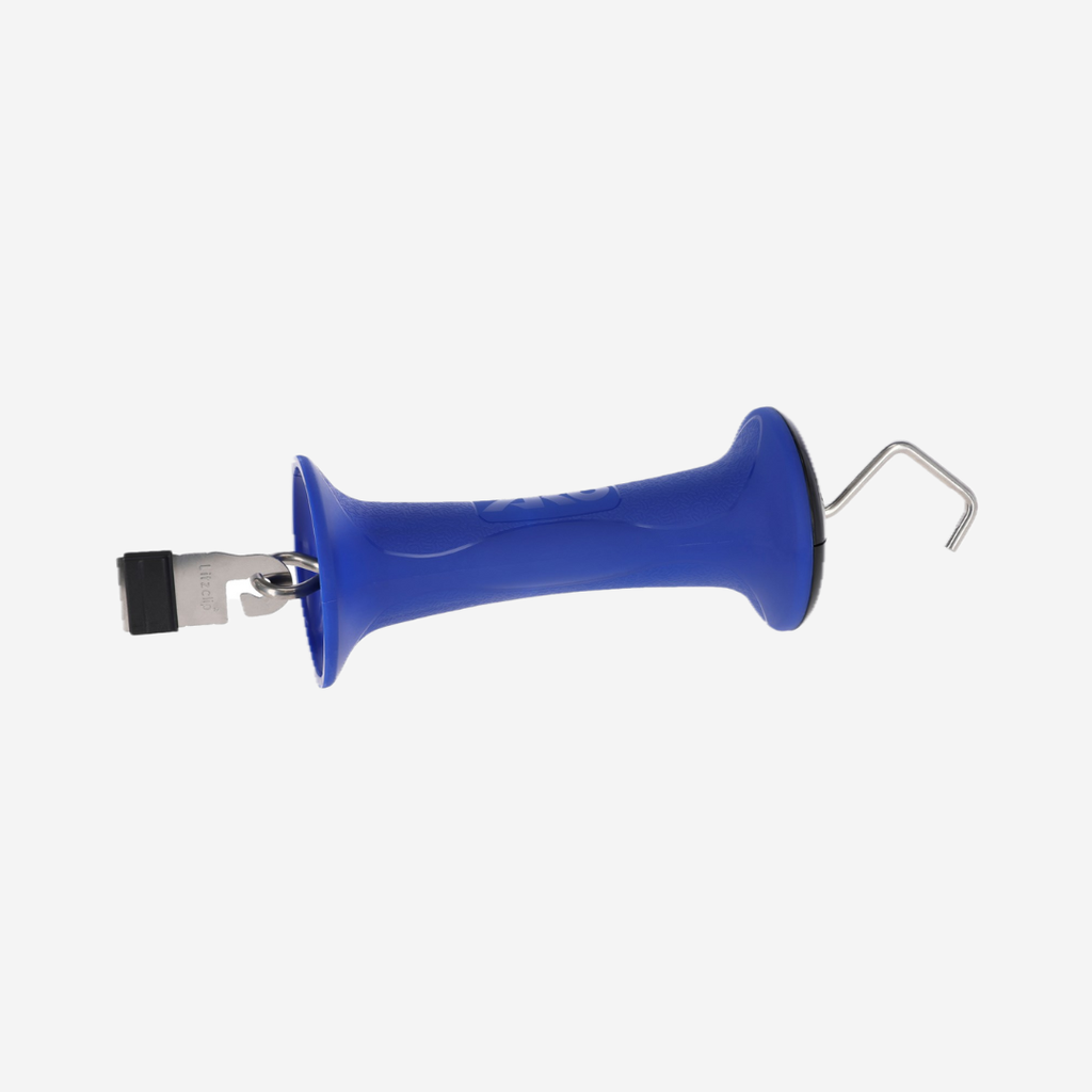 Torgriff Premium blau m. Litz- clip Bandverbinder 20mm