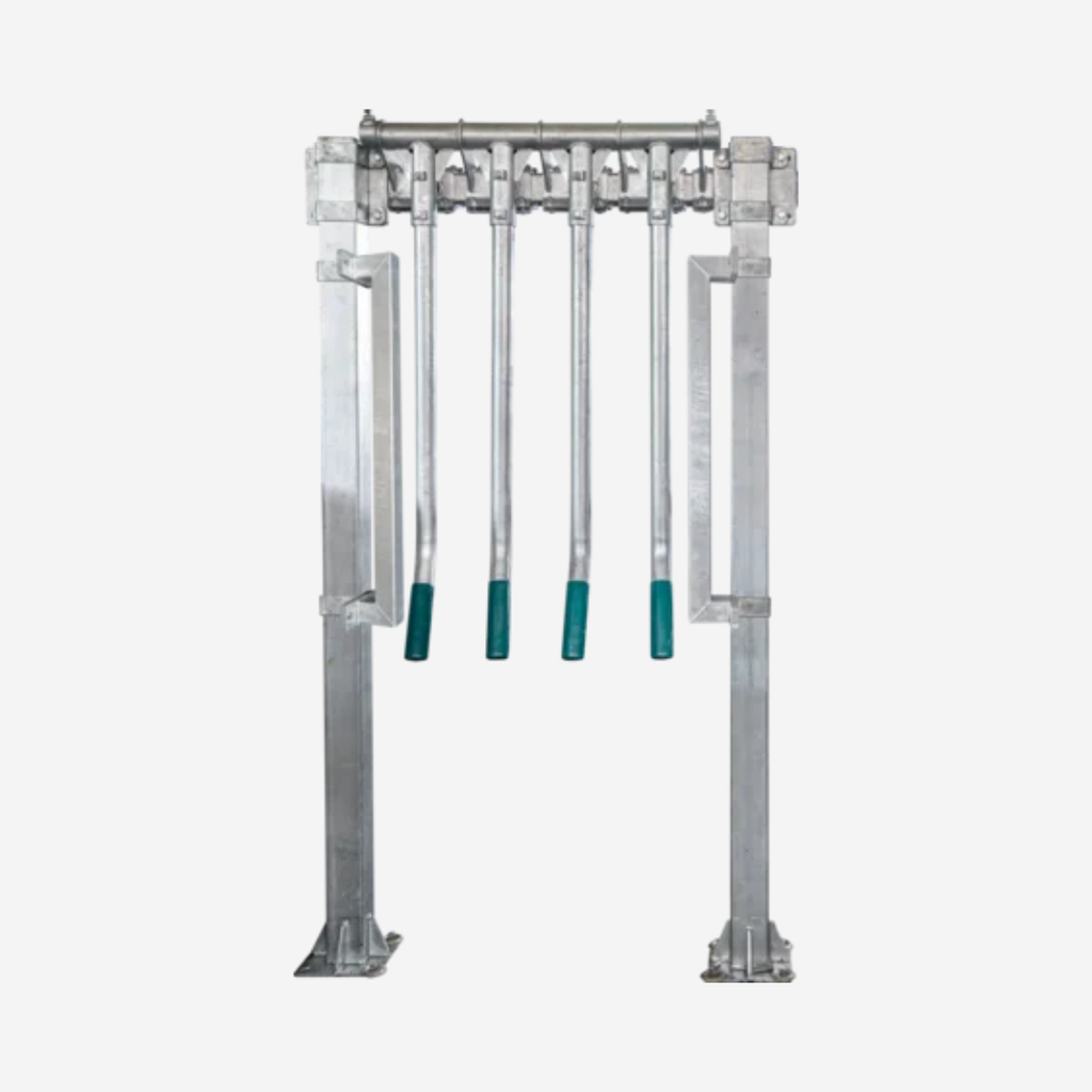 Trägergestell für Fingergatter