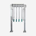 Trägergestell für Fingergatter