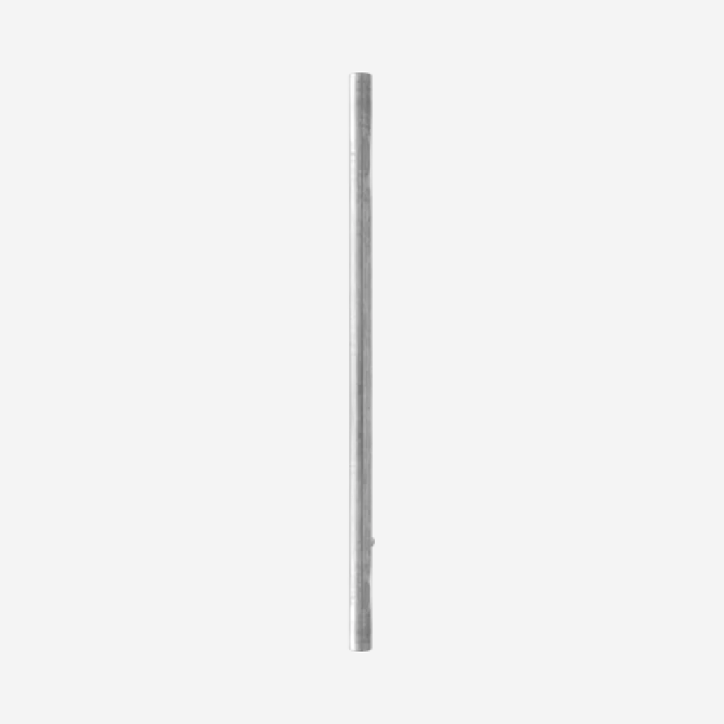 Pfosten Ø 102 mm, Edelstahl, für Einbauhülsen