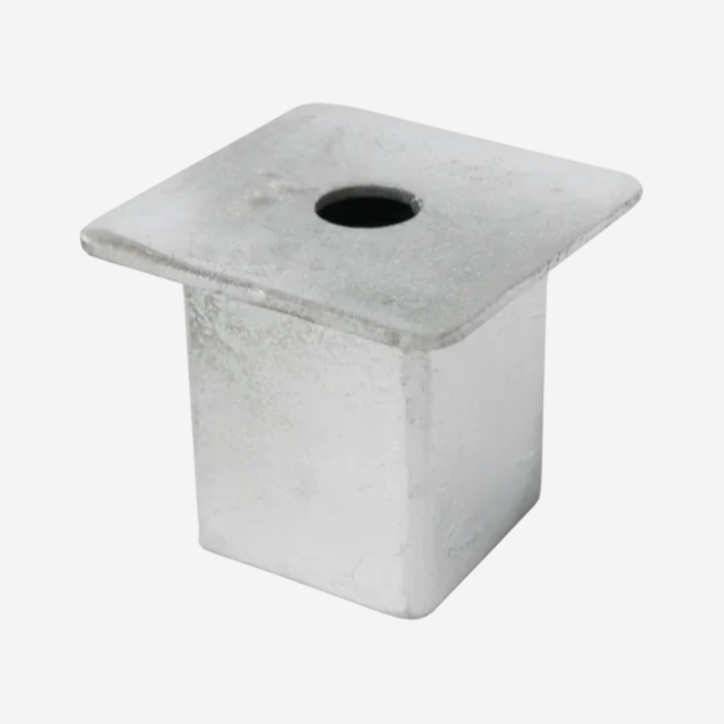 Abdeckung Einbauhülse vierkant