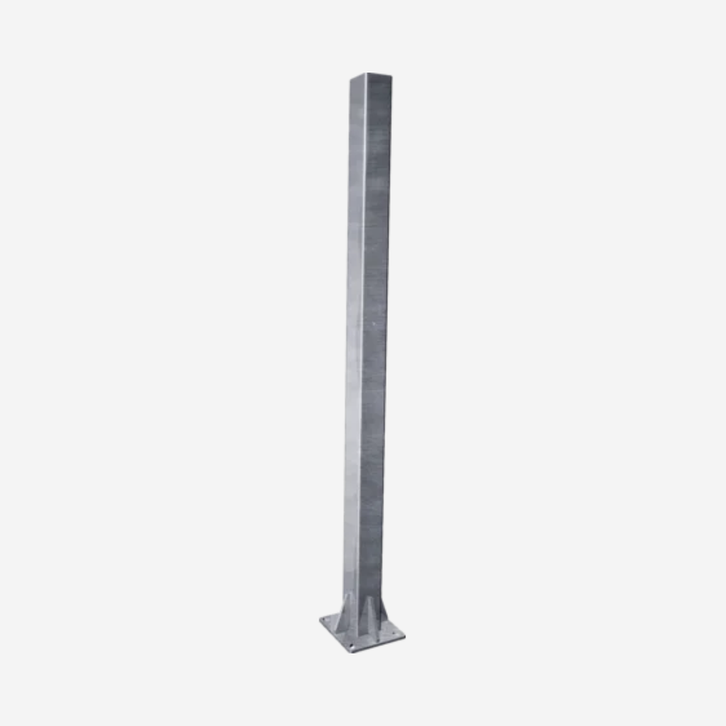 Pfosten 90 x90 mm, Bodenplatte