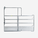 Sicherheits-Pferde-Panel mit Schiebetor