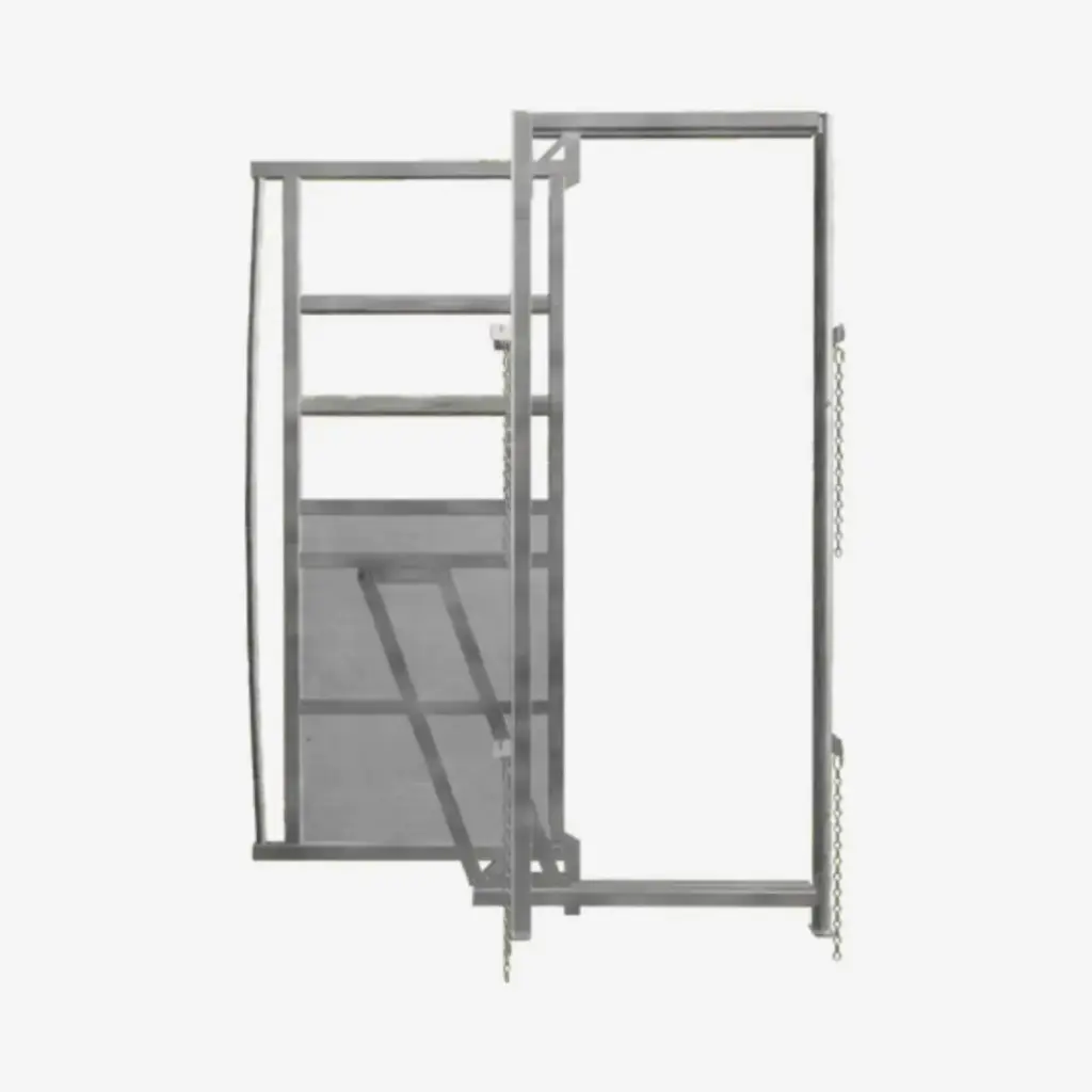 Rahmen mit Schiebetür