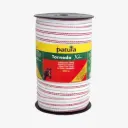 Tornado XL Breitband 20 mm, 200 m Rolle 6 Niro 0,20 mm, 2 Cu 0,30 mm, weiss-rot