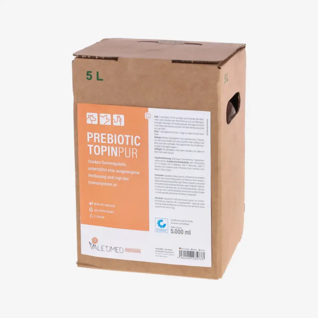Ergänzungsfuttermittel Topinpur 5000 ml inkl. Auslaufhahn