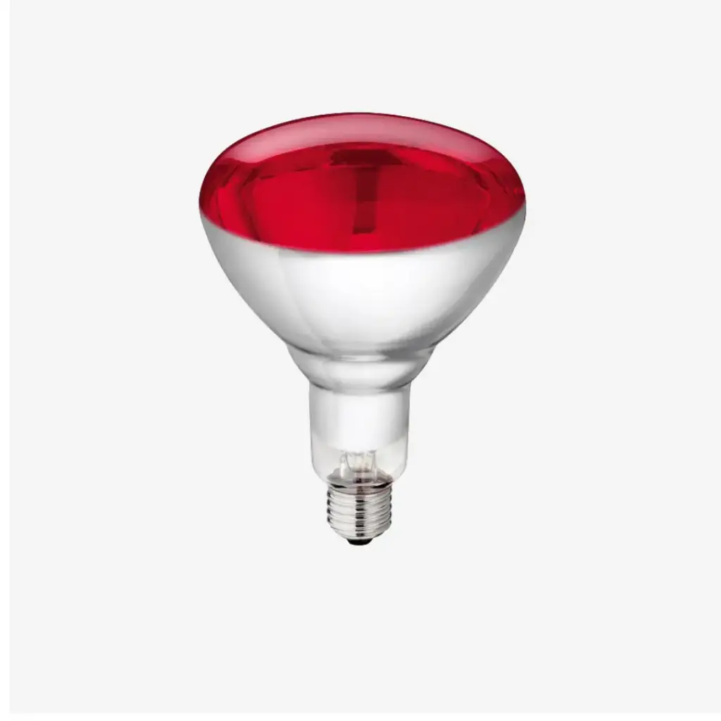 Hartglaslampe "Philips" 150W 240V, rot