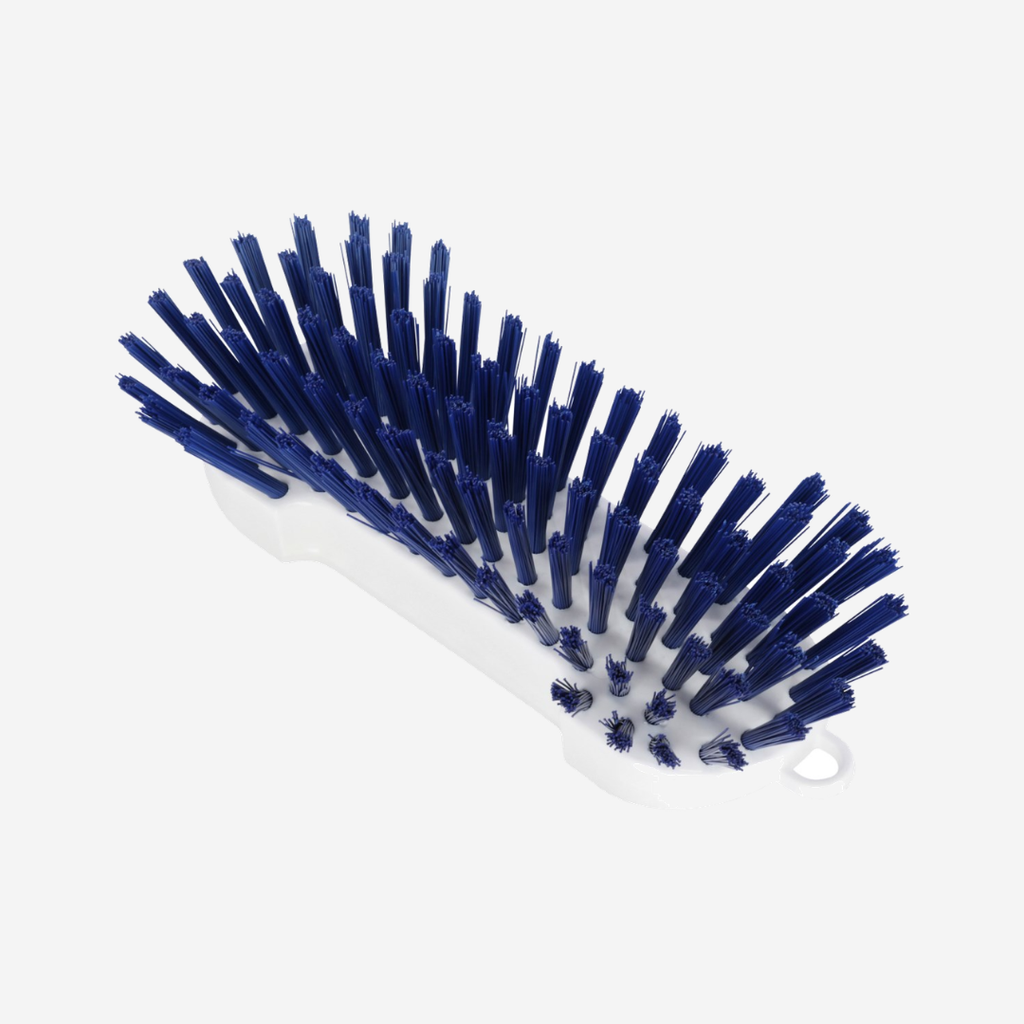 Waschbürste blaue Borsten 