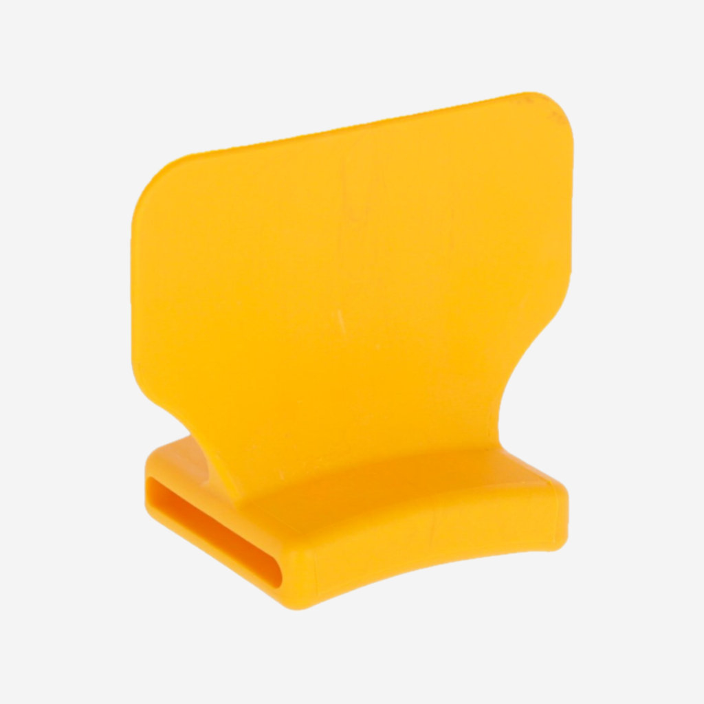 Nummernblock zur Markierung im Nacken