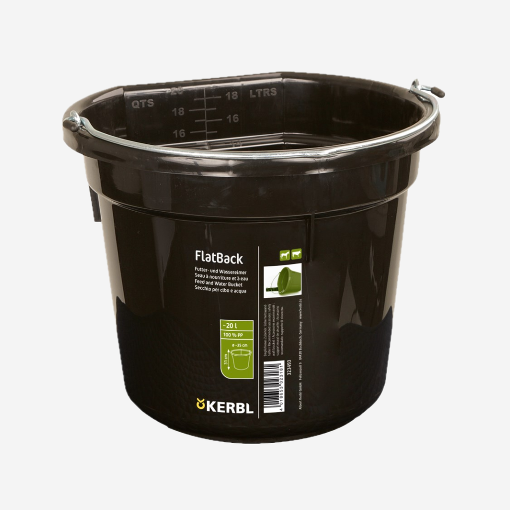 Futter- und Wassereimer FlatBack